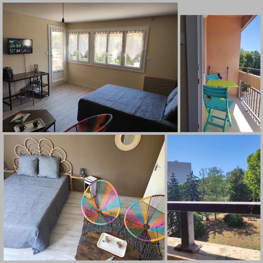 Studio - Meuble Tourisme, Trois Etoiles - 34 M2 Refait A Neuf- Residence Макон Екстер'єр фото
